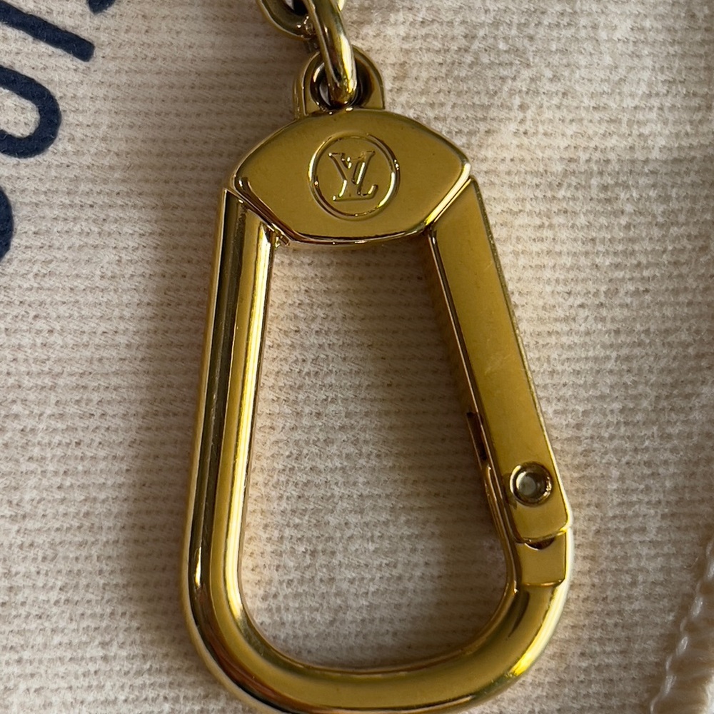 SOLD-Authentic Louis Vuitton Key Pouch Mng Empreinte Black - Picture 7 of 16